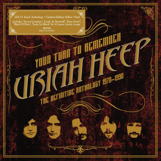 Uriah Heep - The Definitive Anthology 1970-1990 (Ltd Yellow Vinyl)
