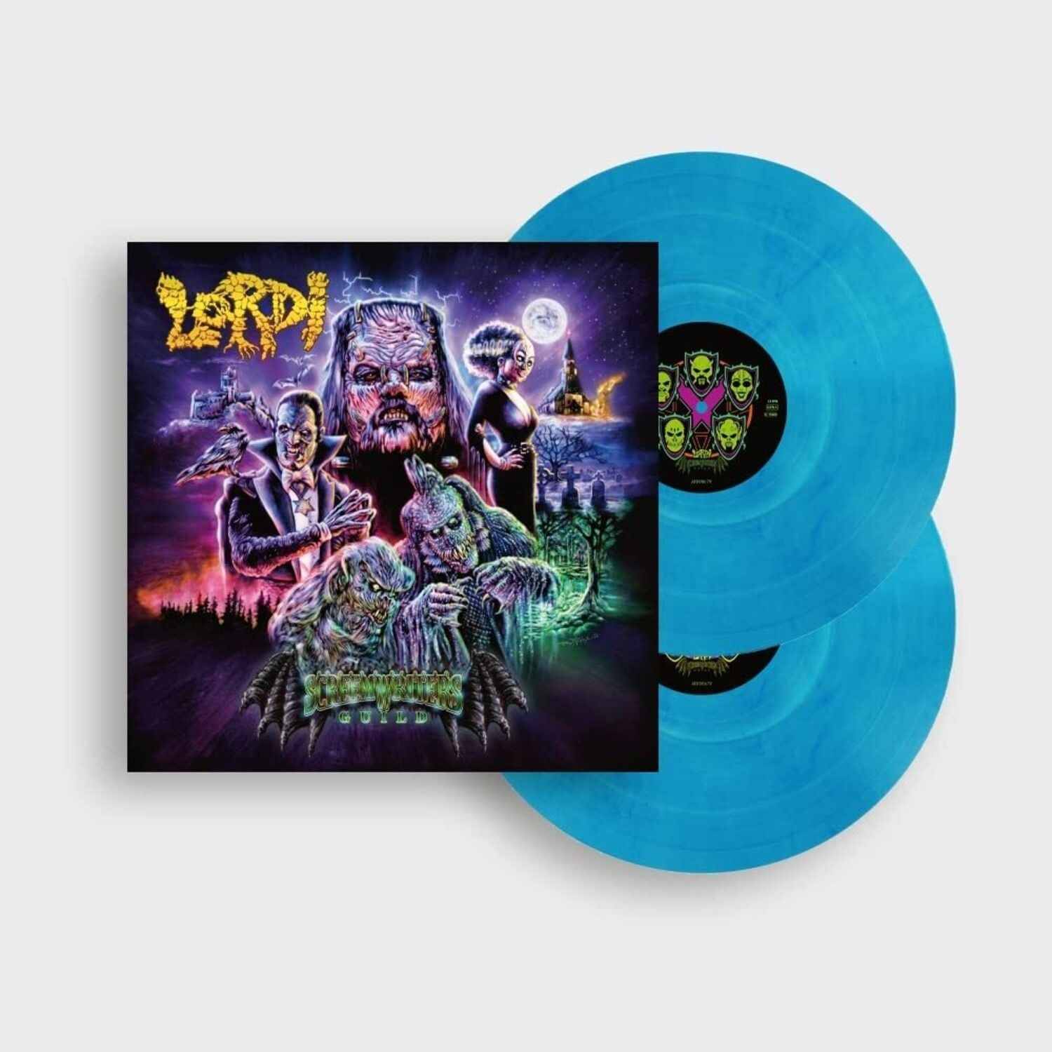 Lordi - Screem Writers Guild (Transparent + Blue marbled)