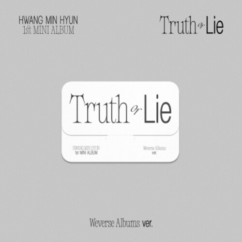 HWANG MIN HYUN - (Truth or Lie) - 1st MINI ALBUM (Weverse