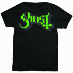 Ghost -  Ghost Unisex T-Shirt: Green/Grey Keylin