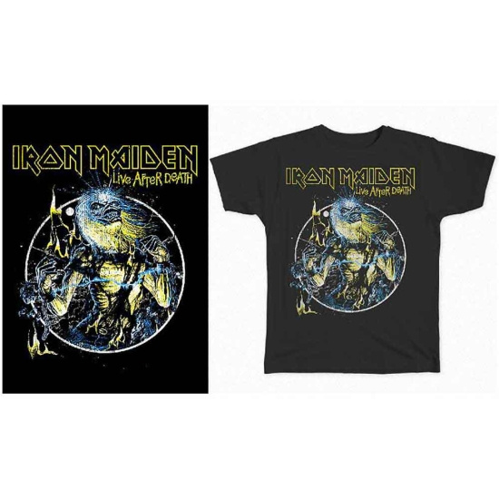 Iron Maiden - Live After Death Uni Bl    (L)