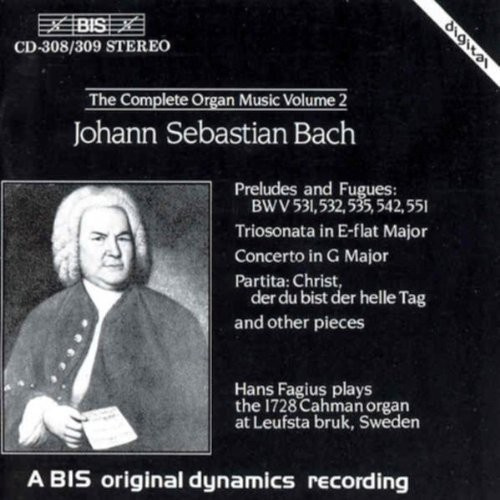 Bach Johann Sebastian - Organ Music Vol 2