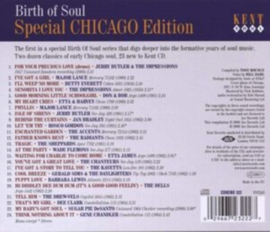 Various Artists - Birth Of Soul: Special Chicago Edit