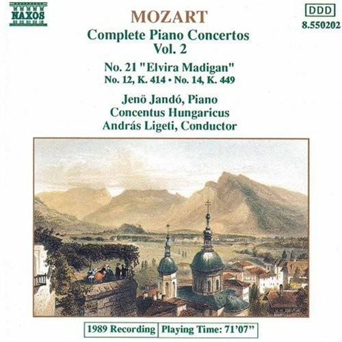 Mozart Wolfgang Amadeus - Complete Piano Concertos Vol 2