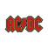Ac/Dc - Logo Cut Out Standard Patch Ac/Dc - Logo Cut Out Standard Patch