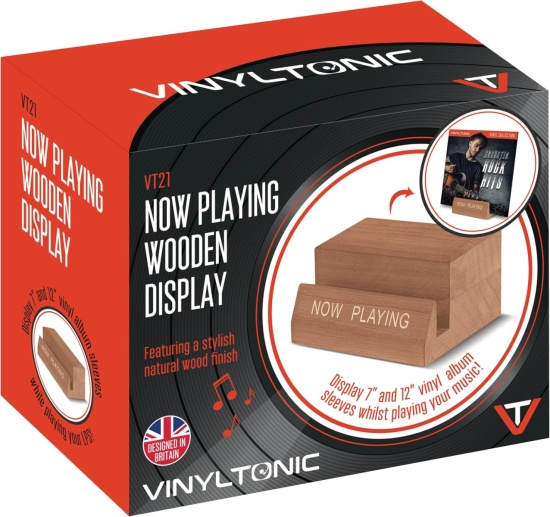 Vinyl Tonic - Now Playing Wooden Stand