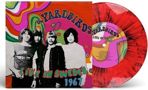The Yardbirds - Live In Sweden 1967 Splattered 10"
