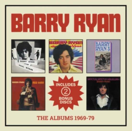 Barry Ryan - The Albums 1969-79 5Cd Clamshell Bo