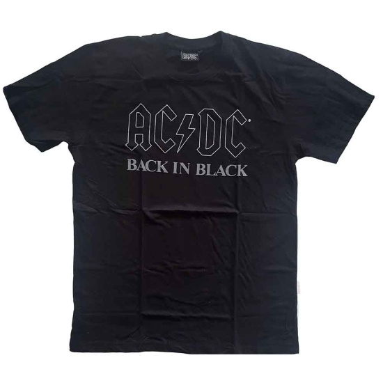 Ac/Dc - Back In Black Uni Bl   (XL)