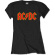 Ac/Dc - Packaged Logo Lady Bl   