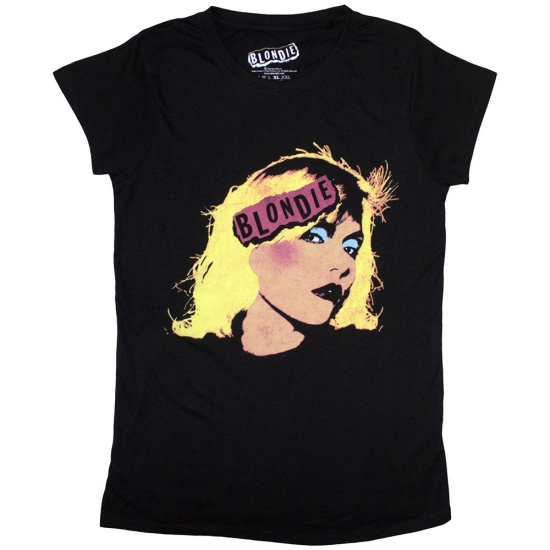 Blondie - Punk Logo Lady Bl   