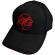 Slayer - Pentagram Logo Bl Baseball C Slayer - Pentagram Logo Bl Baseball C