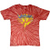 Van Halen - Jagged Logo Uni Red Dip-Dye Van Halen - Jagged Logo Uni Red Dip-Dye