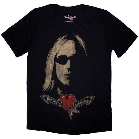 Tom Petty - Shades & Logo Uni Bl   