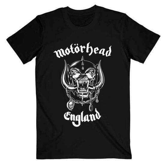 Motorhead - England Fp Uni Bl   (XL)