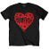 Nirvana - Poppy Heart Uni Bl Nirvana - Poppy Heart Uni Bl