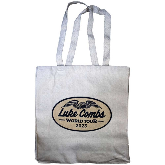 Luke Combs - Tour '23 Wings Natrl Tote B