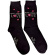 The Beatles - All You Need Is Love Lady Bl Socks: - L