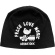Woodstock - Peace Love Music Jd Print Beanie H Woodstock - Peace Love Music Jd Print Beanie H