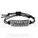 Marilyn Manson - Logo Rope Bracelet Marilyn Manson - Logo Rope Bracelet