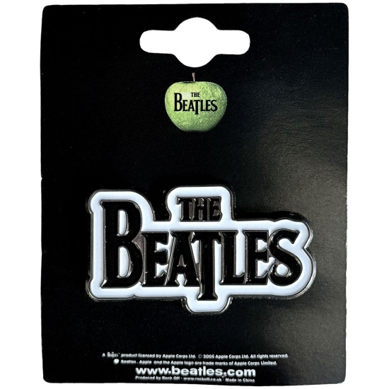 The Beatles - Drop T Logo Bl Pin Badge