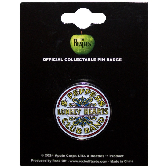 The Beatles - Sgt Pepper Drum Pin Badge