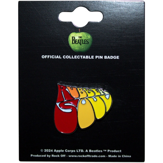 The Beatles - Rubber Soul Pin Badge