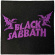 Black Sabbath - Wavy Logo & Daemons Woven Patch
