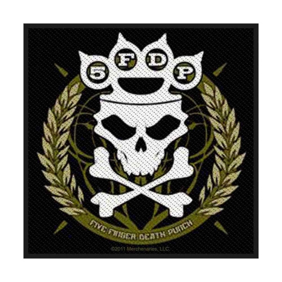 Five Finger Death Punch - Knuckles Crown Standard Patch