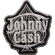 Johnny Cash - Spade Bl Woven Patch Johnny Cash - Spade Bl Woven Patch