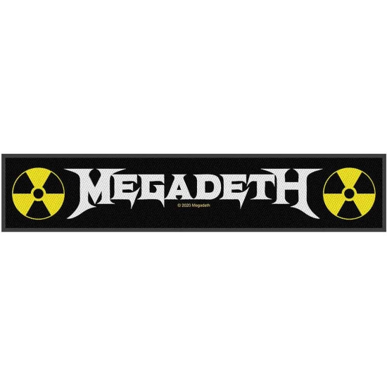 Megadeth - Logo Super Strip Patch
