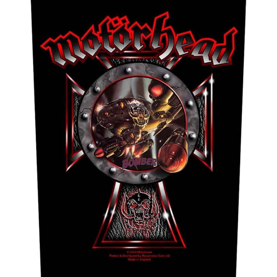 Motorhead - Iron Cross Bomber 2004 Back Patch