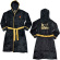 The Godfather - Rose & Logo Uni Bl Bath Robe: The Godfather - Rose & Logo Uni Bl Bath Robe: