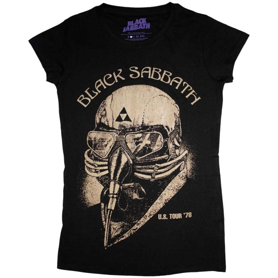 Black Sabbath - Us Tour 78 Skinny Fitting Lady Bl  1Xs