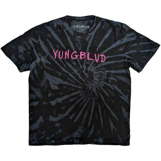 Yungblud - Scratch Logo Uni Bl Dip-Dye 