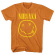 Nirvana - Yellow Happy Face Uni Orange 
