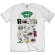 Green Day - Dookie Rrhof Boys T-Shirt Wht Green Day - Dookie Rrhof Boys T-Shirt Wht