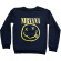Nirvana - Happy Face Boys Blue Sweatshirt Nirvana - Happy Face Boys Blue Sweatshirt