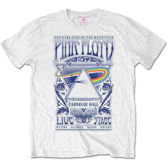 Pink Floyd - Carnegie Hall Boyst-Shirt  Wht
