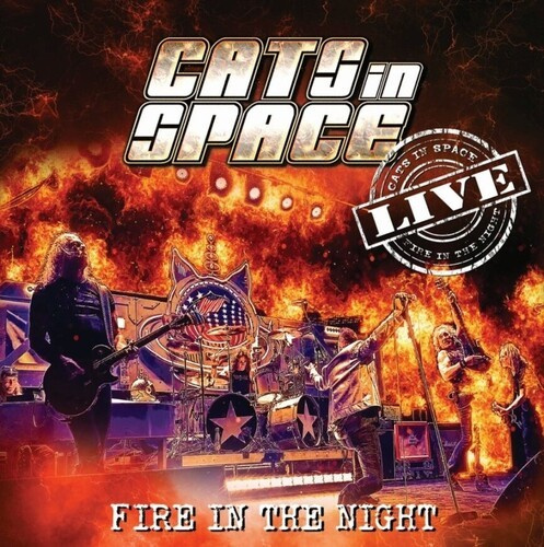 Cats In Space - Fire In The Night: Live (White Viny