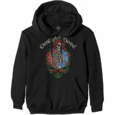 Grateful Dead - Floral Stealie Uni Bl Hoodie 