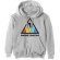 Imagine Dragons - Triangle Logo Uni Off Wht Hoodie Imagine Dragons - Triangle Logo Uni Off Wht Hoodie