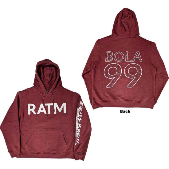 Rage Against The Machine - Battle 99 Uni Maroon Hoodie 
