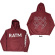 Rage Against The Machine - Battle 99 Uni Maroon Hoodie Rage Against The Machine - Battle 99 Uni Maroon Hoodie