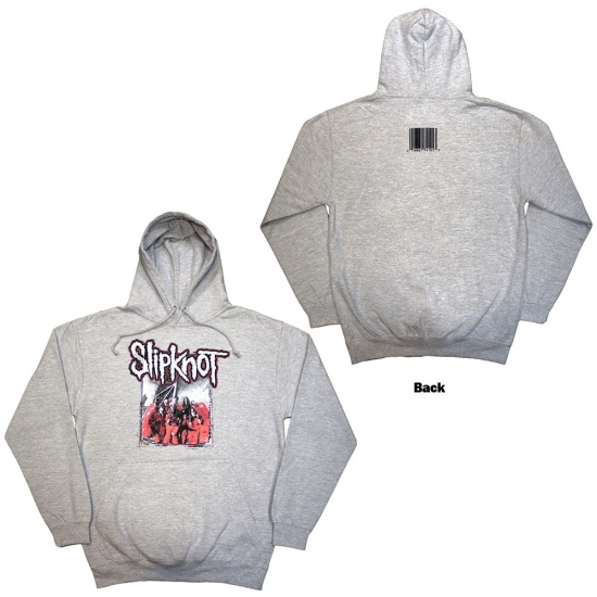 Slipknot - Self-Titled Uni Grey Hoodie 