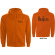 The Beatles - Drop T Logo B-Print Orange Zip Hoodie The Beatles - Drop T Logo B-Print Orange Zip Hoodie