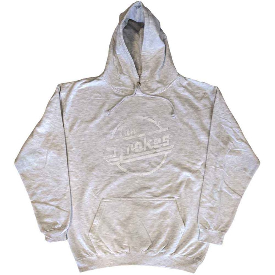 Strokes - Distressed Magna Mono Grey Hoodie 