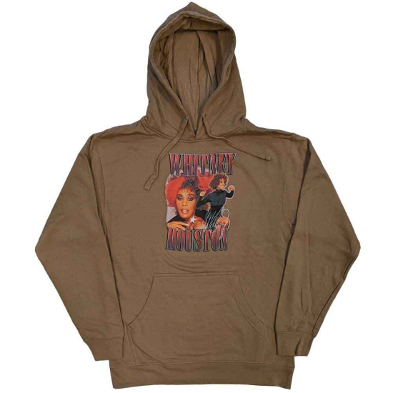 Whitney Houston - 90S Homage Uni Sand Hoodie 