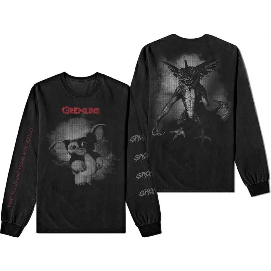 Warner Bros - Gremlins Graphic Bl Longsleeve 