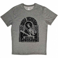 Jimi Hendrix - Electric Ladyland Mono Grey T-Shirt  (S)